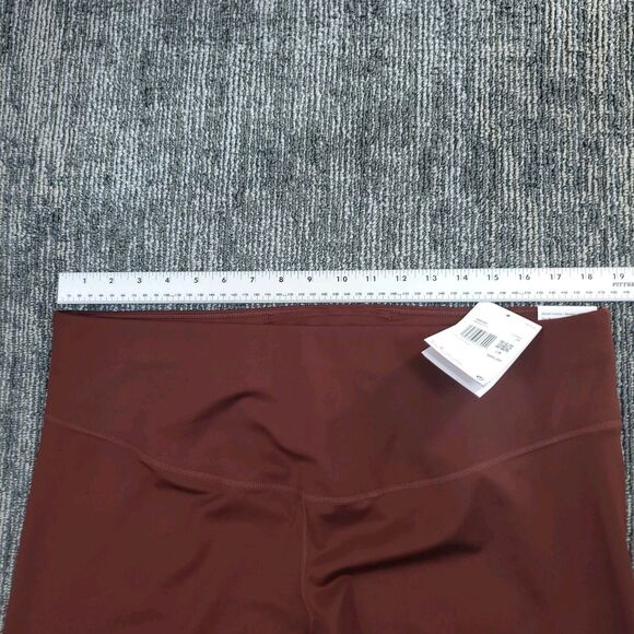 NWT Nike One Dri-Fit 7/8 Logo Legging, Bronze Eclipse, Redstone, Plus Size 2X - Picture 7 of 15